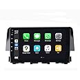 SYGAV Android 11 Car Stereo for 10th Gen 2016-2021 Honda Civic Radio Built-in Wireless Carplay Android Auto GPS Navigation Touch Screen Head Unit