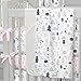 Carousel Designs Pink and Navy Baby Woodland Crib Blanket