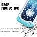 iPod 4 Case, iPod Touch 4 Case, MagicSky [Shock Absorption] Studded Rhinestone Bling Hybrid Dual Layer Armor Defender Protective Case Cover for iPod Touch 4th Generation (Mermaid)