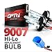 OPT7 Blitz 9007 Hi-Lo Replacement HID Bulbs Pair [10000K Deep Blue] Xenon Light
