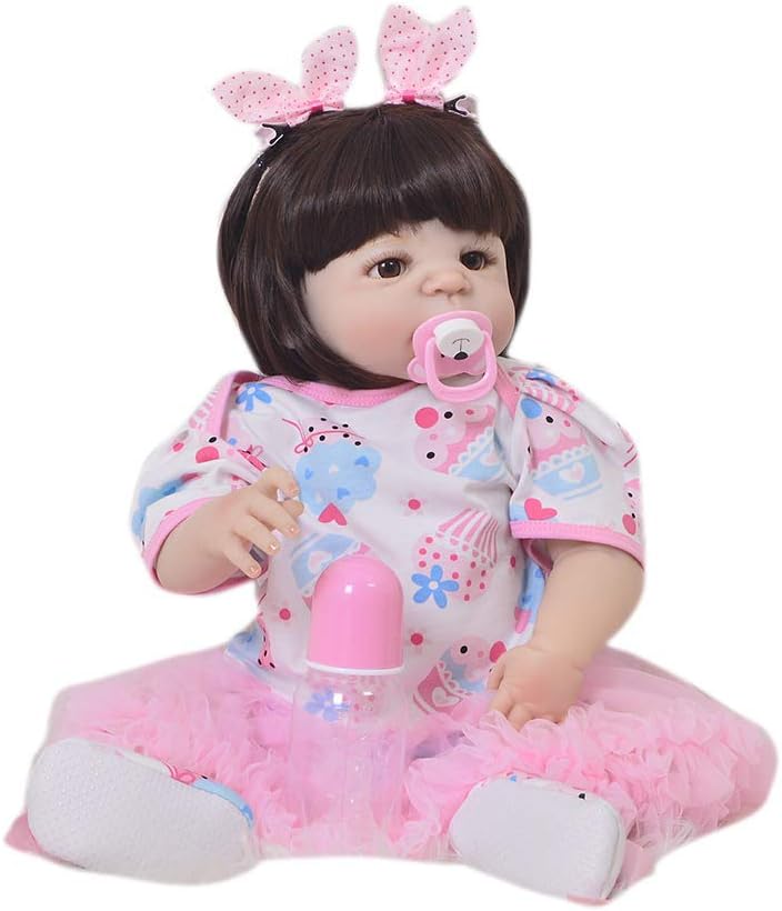 Prezzo WYCD Bambola Rinata Simulazione Silicone Vinile Reborn Bambola Molle del Bambino Realistica Ragazza del Ragazzo 22pollici 57Centimetri Offerte