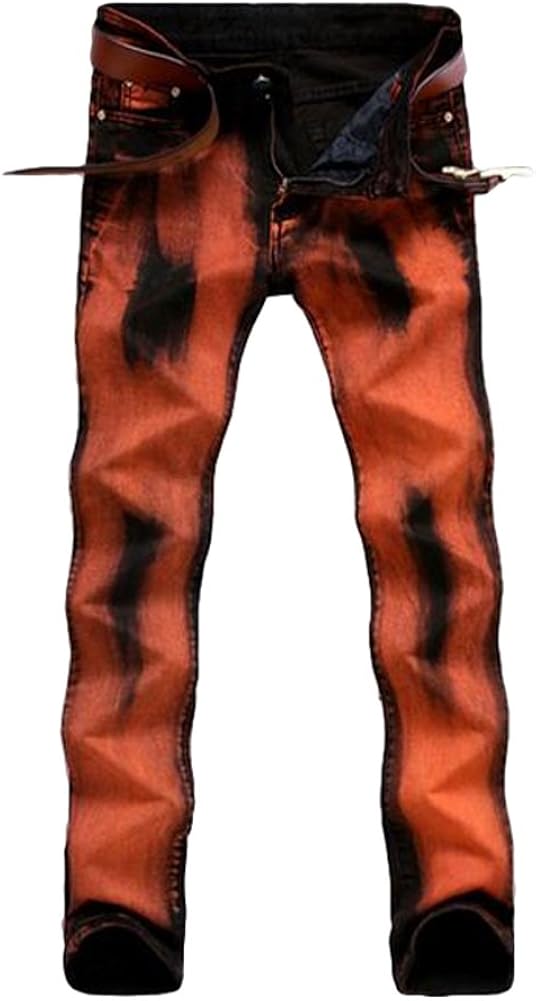 Red Distressed Jeans (32) Amazon.ca Clothing & Accessories