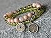 Abundance,Money Bracelet,Sunstone, Peridot,Lucky Mala Gemstone Bracelet,Chakra Bracelet,Healing Meditation,Buddha Yoga Mala