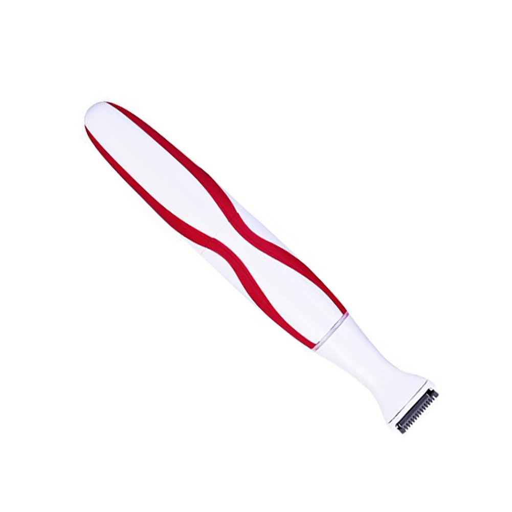 Zinnor 2 in 1 Women Shaver Waterproof Electric Bikini Trimmer Hair Removal Shaving Device Wet/Dry Lady Shaver with Shaving and Bikini Head Perfect for Body, Face, Bikini Area