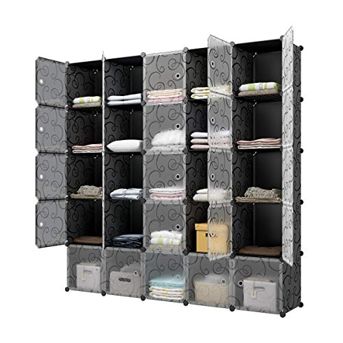 KOUSI Large Cube Storage -14"x18" Depth (6 Cubes) Organizer Shelves Clothes Dresser Closet Storage Organizer Cabinet Shelving Bookshelf Toy Organizer - Thumbnail 7