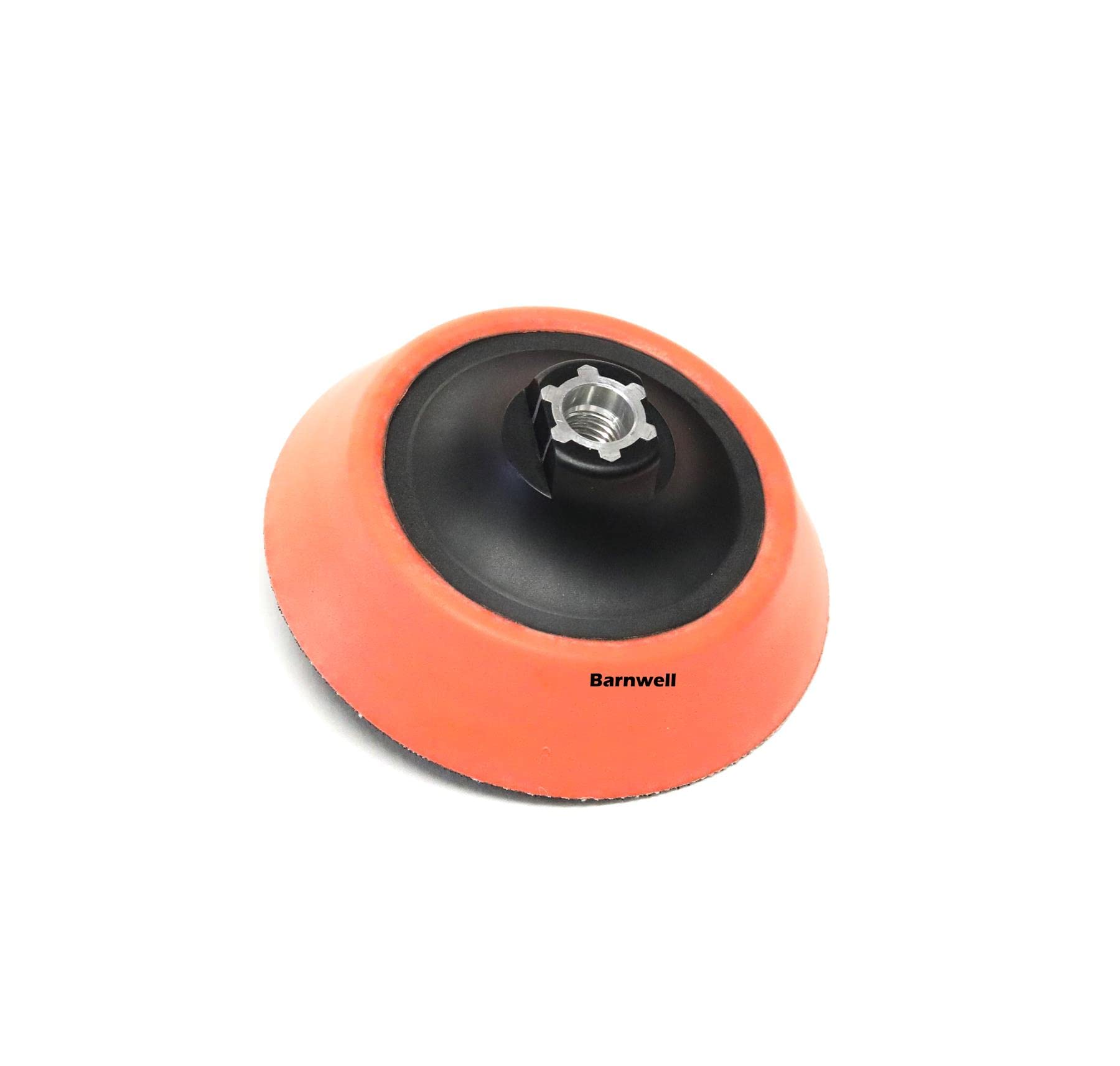 Barnwell 5" 125mm Rotary Backing Plate Pad M14 (Orange/Black) Polishing Machine