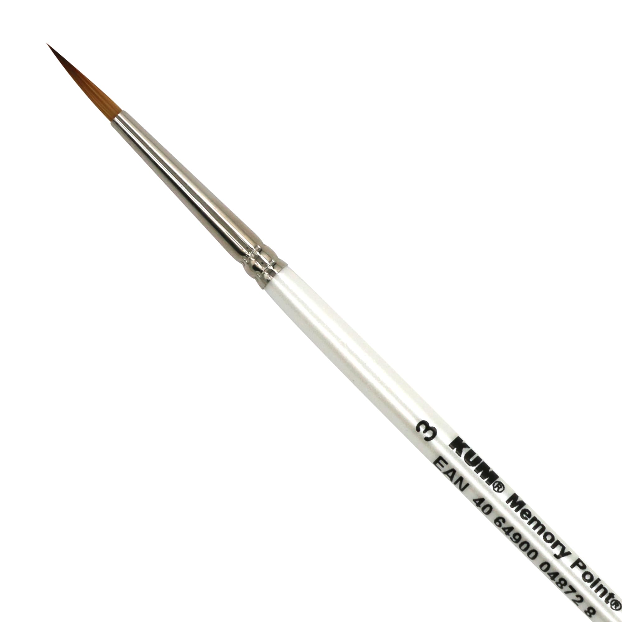 KUM 511.37.11 - Memory Point Brushes RS, MemTip Pin RS #3, Round Tip, Pack of 1