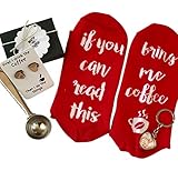 Handmade Coffee Lover Gift Socks Earrings Keychain