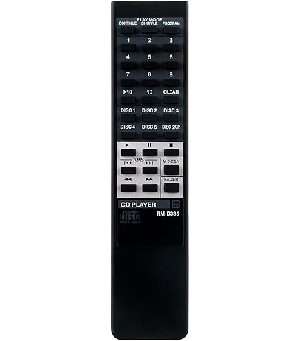 Amazon.com: Replacement Remote Control for Sony CDP-790 CDP-M7 CDP