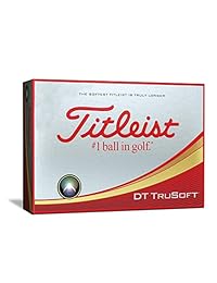 Titleist DT TruSoft - Pelotas de golf (una docena)