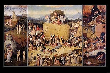 1art1 Hieronymus Bosch Trittico Del Carro Di Fieno 1516 Carta Da Parati Adesiva 180 X 120cm Amazon It Casa E Cucina