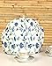 Teapot Cozy Cover - Creative Floral Pattern Tea Cozies Warm Cotton Decorative Hotel Accessories - Blue - 14x11 Inches