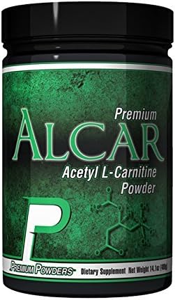 Alcar Acetyl L-Carnitine Powder by Premium Powders 400 Serving Container by Premium Powders