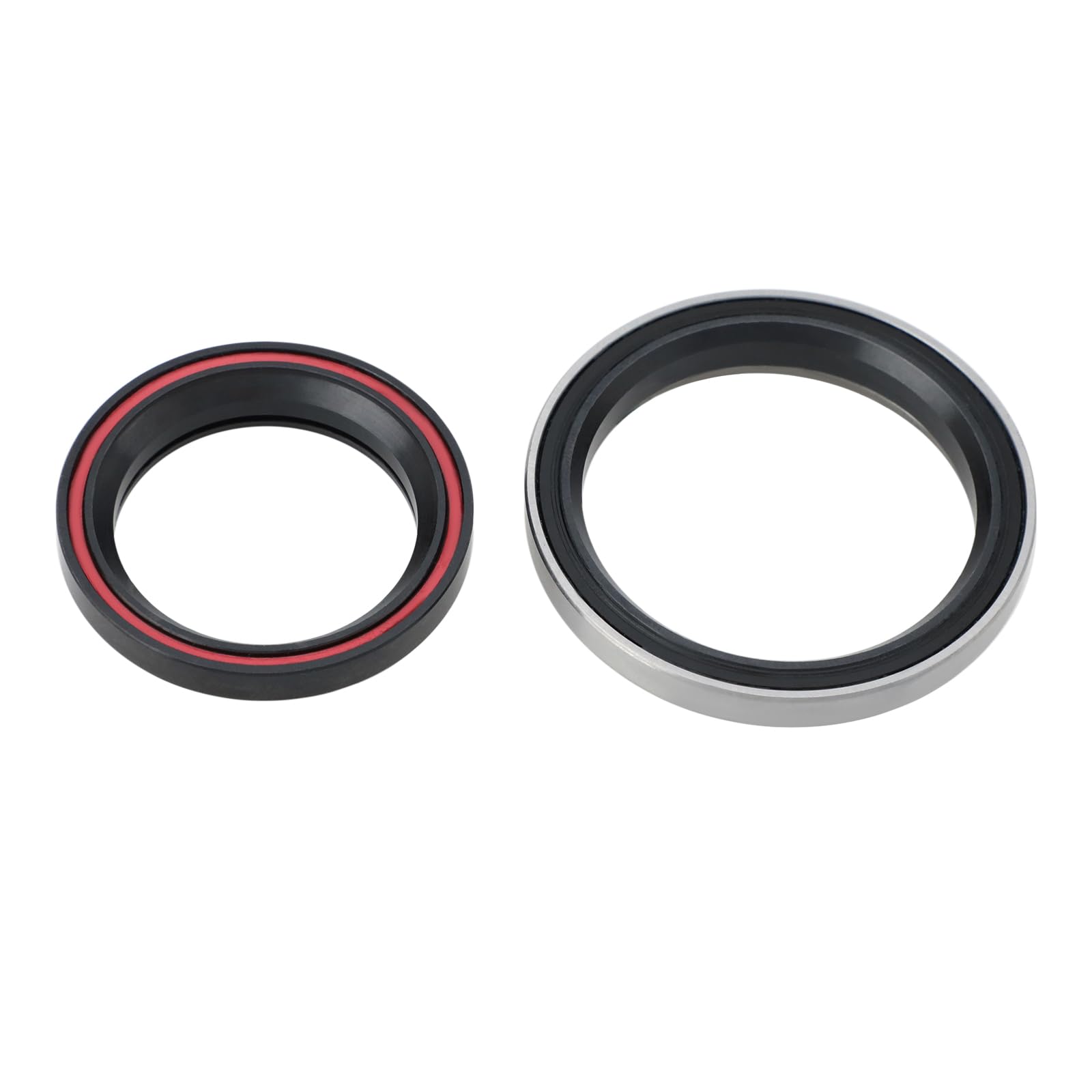 Create idea 2PCS Bike Tapered Headset Bearings Kit Upper Bearing MH-P08F 45°+ Lower Bearing ACB518K 36°×45° Compatible with FSA NO.42 ORBIT C-40 1-1/8" to 1.5" IS42 / IS52
