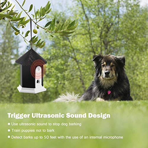 Anti Barking Device, Ultrasonic Anti Barking, Sonic Bark Deterrents, Bark Control Device, Dog Bark Contrl Outdoor Birdhouse
