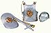 Small World Toys Imaginative Play - Knight in Shining Armor Silver Color