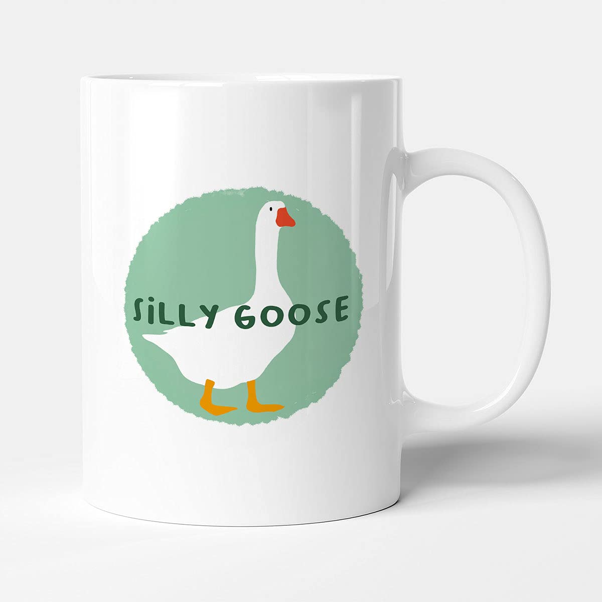 Victorian Printing Co - Silly Goose - Printed Mug, Ceramic, 11fl.oz.