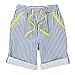 Mini Bitty Boy's Summer Cotton T-Shirt Casual Shorts Cute Print Clothes Set