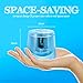 Battery and USB Operated Pencil Sharpener, Portable and Durable, Space-saving Idea for Kids Students Use at School and Home, Personal Use in Office Electric Pencil Sharpener