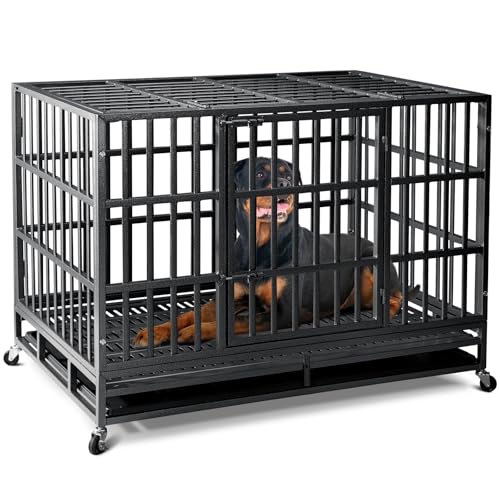 Oranland 48 Inch Heavy Duty Dog Crate
