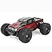ECX Ruckus 4WD RTR Monster Truck (1/18 Scale), Black/Red