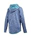 Under Armour Girls' Armour Fleece Novelty Jumbo Logo Hoodie, Caspian (403), Youth Large
