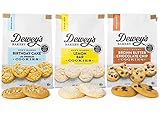 Dewey’s Bakery Soft Baked Bliss Cookie Variety Pack | Baked in Small Batches | Real, Simple Ingredients | Real, Simple Ingredients | Southern Bakery Recipes | Pack of 3 6-oz Bags
