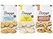 Dewey's Bakery Soft Baked Bliss Cookie Variety Pack | Baked in Small Batches | Real, Simple Ingredients | Real, Simple Ingredients | Southern Bakery Recipes | Pack of 3 6-oz Bags