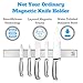 Wall Mounted Knife Holder | Magnetic Stainless Steel Block | 18 inches | Perfect for the Contemporary Kitchen