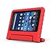 AVAWO Kids Case for Fire 7 2017 - Light Weight Shock Proof Handle Kid-Proof Case for Fire 7 inch Display Tablet (2015 & 2017 Release), Red