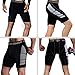 Men's Compression Shorts 3 Pack Quick Dry Sports Tight Shorts Soft Running Pants for Workouts, Training, Gym