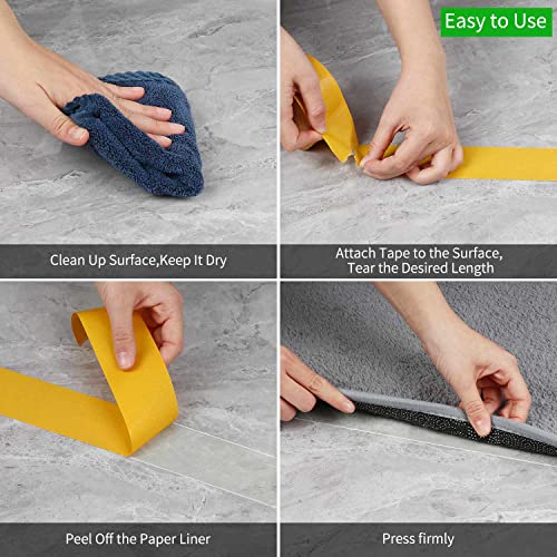 MILEQEE 1 Roll Double Sided Tape Heavy Duty, 2inx66FT(20m), Universal