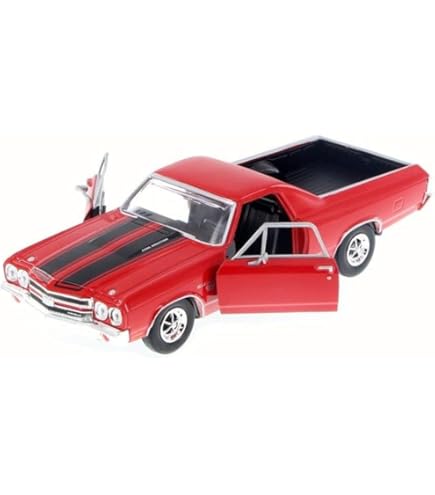 Amazon.com: 1970 Chevrolet El Camino SS - Blue 1:24 Scale Diecast