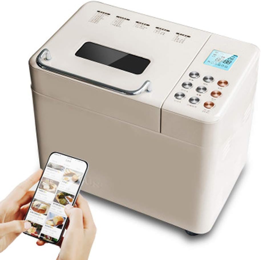 Multi-Function Bread Machine Baking Machine, Home Automatic Intelligent WIFI Bread Maker and Dough Maker