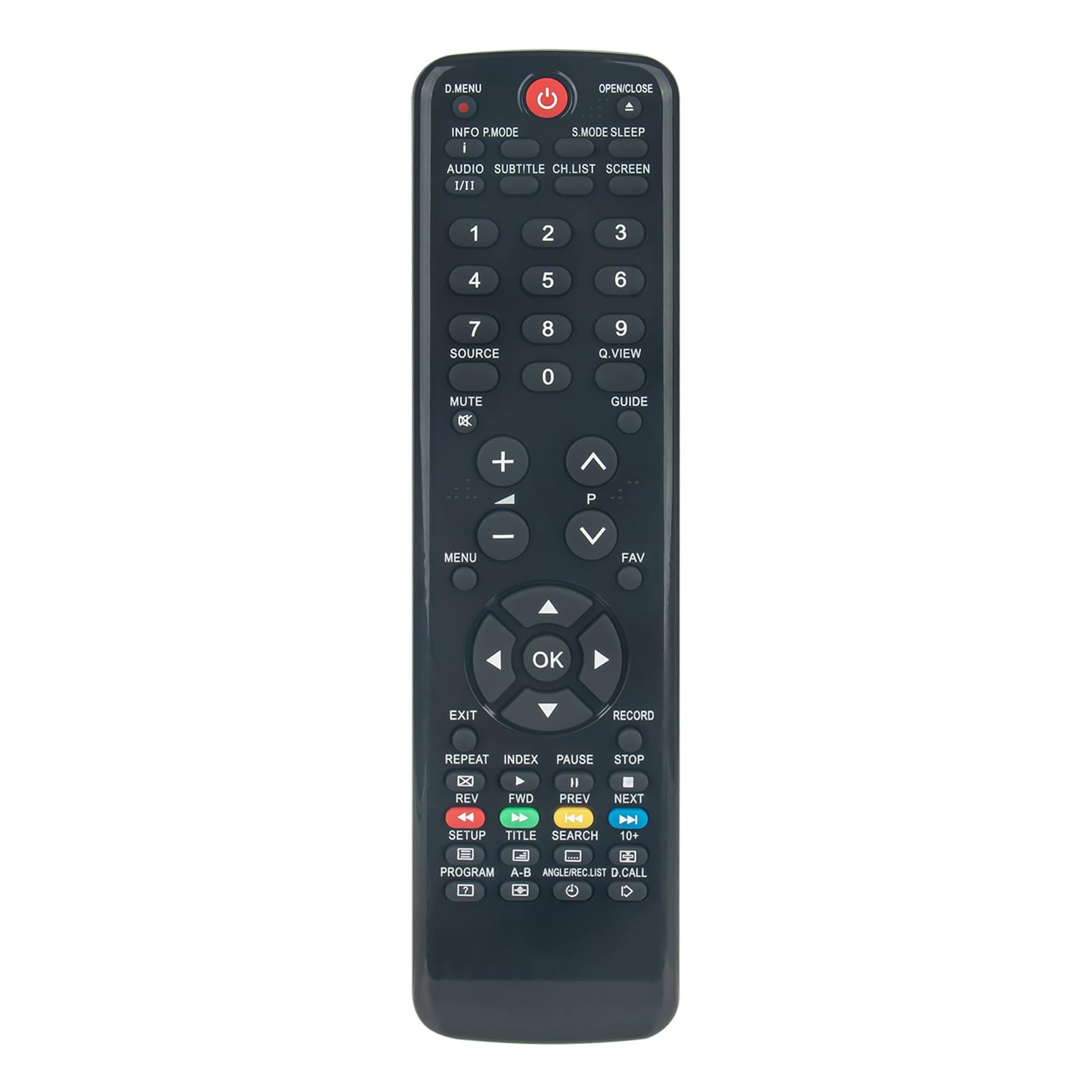 AULCMEET HTR-D06A Replacement Remote Control Compatible with Haier 4K OLED Smart TV LE75B8200UA, LET22T1000HF, LET24T1000HF, LET26T1000HF, LET32C500, LET42D10HF, LT19Z6 LE22G610CF, LE29C810C
