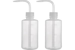 CCTVMTST 2 Pieces 250ml Plastic Squeeze Wash Bottle for Lab