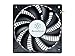 Silverstone Tek Air Penetrator Air Channeling Case Fan with 120x120x25mm/1200rpm and Sleeve Bearing Cooling AP122 (Black)