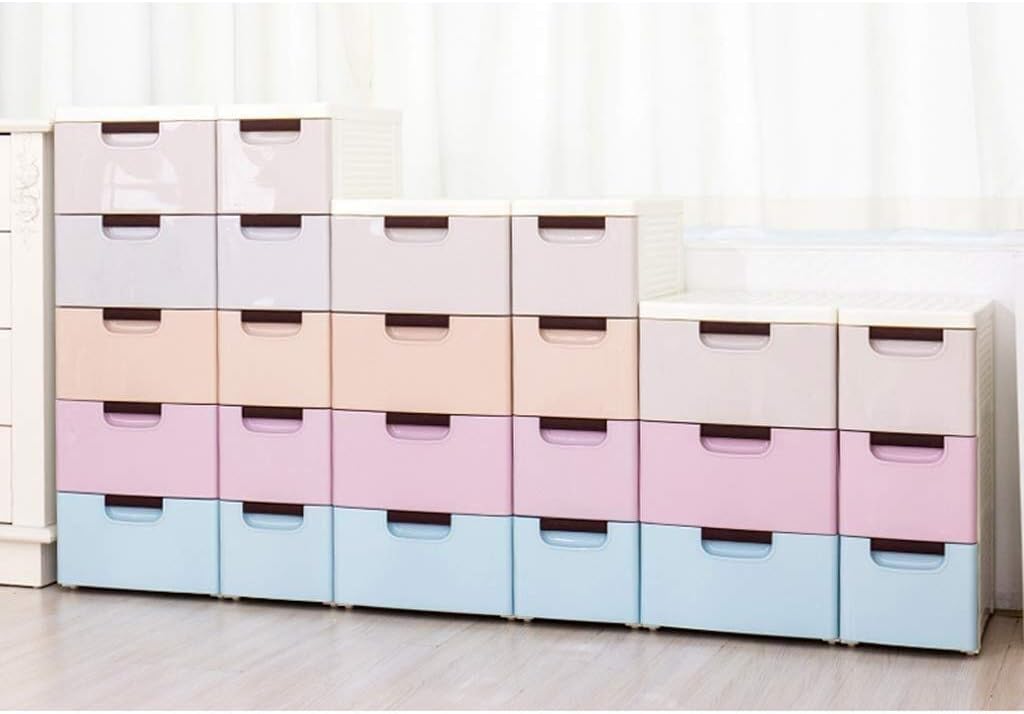 Wyyggnb Storage Tower Storage Drawers, Bathroom Chest of Drawers, Crack Snack Plastic Storage Box Living Room (Size : 204084CM): Home & Kitchen