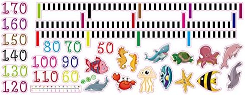 Yideahome 子供身長計 ウォールステッカー身長計 子供の成長記録 卒園 入園 記念 プレゼント 出産祝い