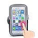 iphone7 Armband,Outdoor Sports Arm Package Bag Cell Phone Bag Key Holder for iPhone 6 6s 5s 5c se iPod Touch (Black)