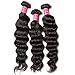 Ali Julia Hair 10A Brazilian Virgin Natural Wave Weave Lace Closure 4x4 Free Part 100% Unprocessed Human Hair Extensions Natural Color