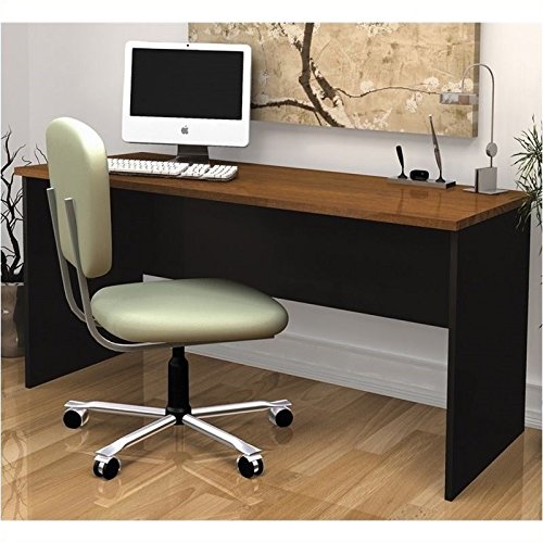 Bestar Innova Peninsula Computer Desk-Tuscany Brown