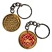 Sterling Gifts Firefighter Fireman Fire Department Prayer Key Chain Keychain Gold Cross