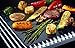 Grill Mat by GrillBliss | 100% non-stick, Heavy duty, cooking mats | Grill Blissfully!! Set of 4 BBQ Bake,liners,Reusable, FDA approved perfect for Gas,Charcoal,Electric grille