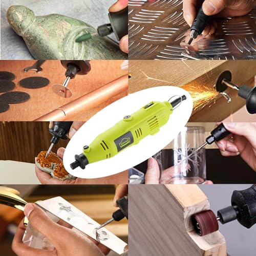 DEWINNER Rotary Tool Kit 135W with 234pc Accessory Set & Storage Case, Variable Speed 8000-33000rpm, Ideal for DIY, Woodwork & Hobby Craft, Dremel Compatible DWTK1201