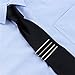 Super Skinny Tie Clips for Men, 4Pcs Tie Bar Set, Gift Box Packed, Suitable for Wedding Anniversary Business and Daily Life.