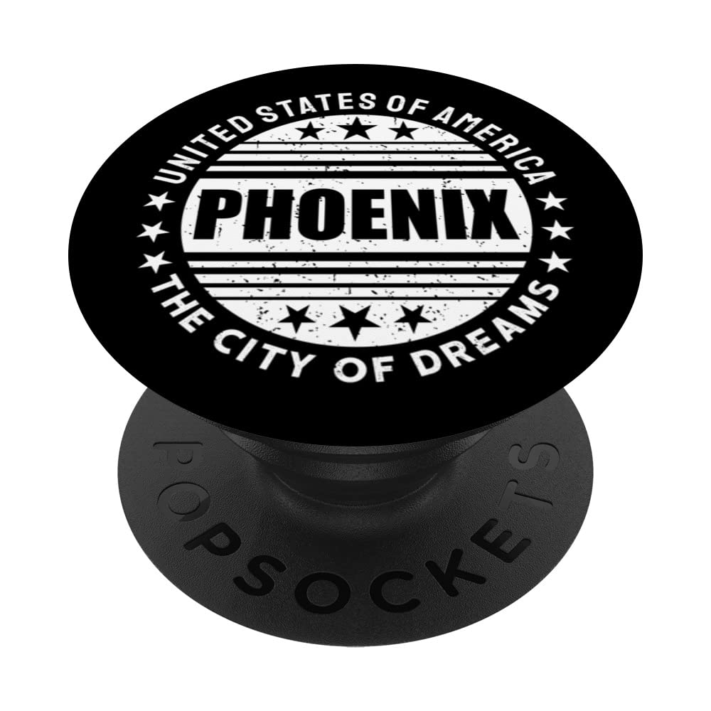 United States of America, Phoenix, The City of Dreams PopSockets Swappable PopGrip