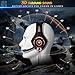 Beexcellent PS4 Xbox One Gaming Headset【2019 New】 PC Mac Stereo Headphone with【Anti-Noise Flexible Mic】 Polished Sturdy Shell, Enhanced Comfortable Earmuff-Redthumb 1