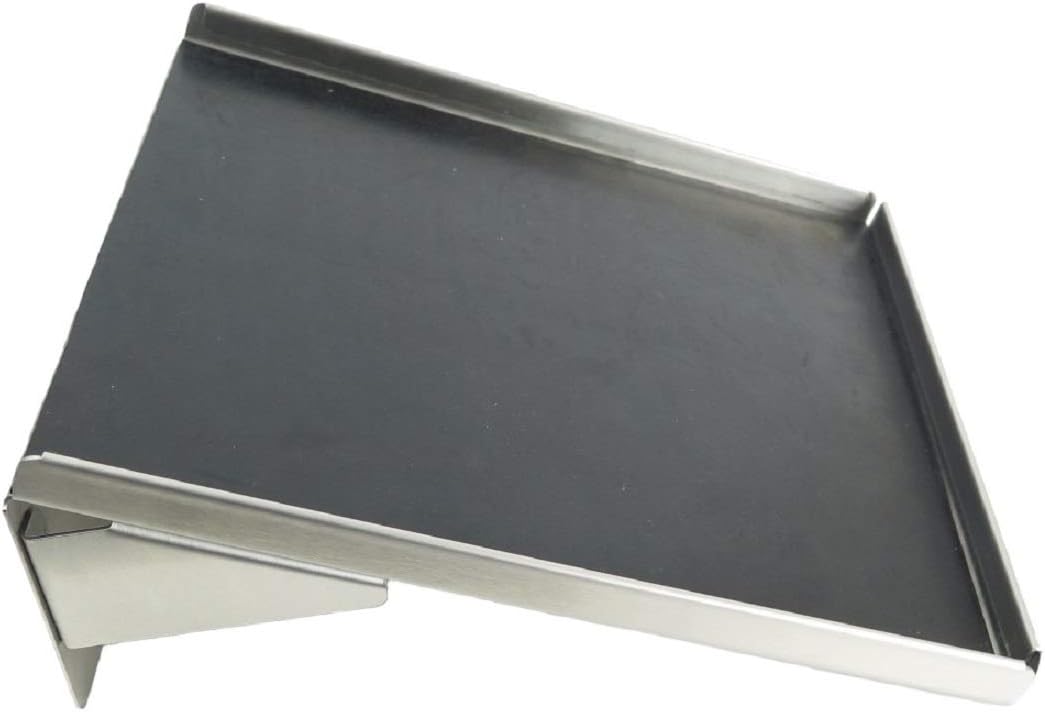 System X SVS 245 Stainless Steel Angled Shelf, 10 Inches by 8 Inches - - 