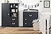 South Shore Aviron Changing Table with Drawers, Blueberry